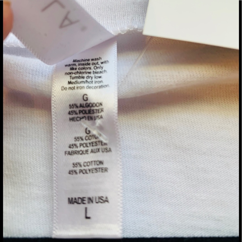 White T Shirt Tunic T or Dress by Bella White NWT - Picture 2 of 2